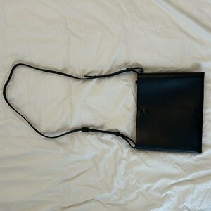 Black Cross-Body Bag with black cardholder